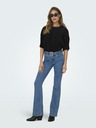 ONLY Schwarzes Damen-T-Shirt ONLY Ravenna