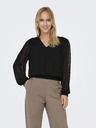 ONLY Schwarze Damenbluse ONLY Elmira