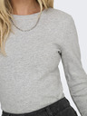 ONLY Hellgraues Damen-T-Shirt ONLY Riley