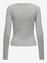 ONLY Hellgraues Damen-T-Shirt ONLY Riley