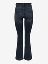 ONLY Dunkelblaue Damenjeans mit ausgestelltem Schnitt ONLY Blush