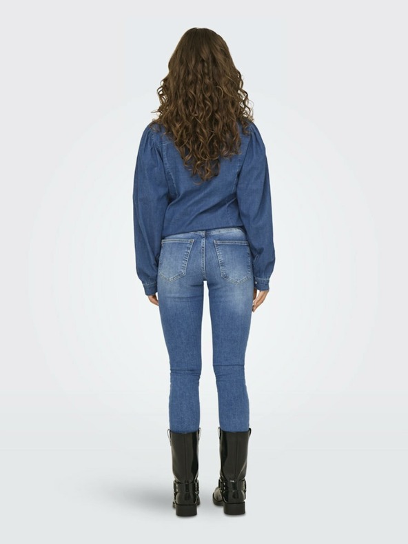 ONLY Blaue Damen-Skinny-Jeans ONLY Forever