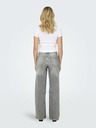 ONLY Hellgraue Damenjeans mit weiter Passform ONLY Madison