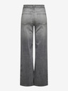 ONLY Hellgraue Damenjeans mit weiter Passform ONLY Madison