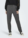 ONLY Dunkelgraue ONLY Poptrash-Hose für Damen