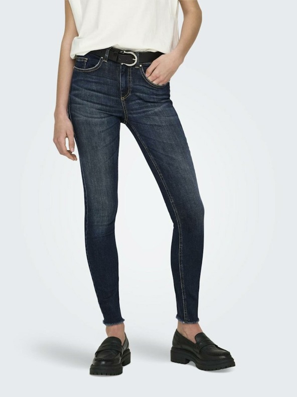 ONLY Dunkelblaue Damen Skinny Jeans ONLY Blush