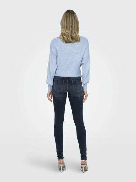 ONLY Dunkelblaue Damen-Skinny-Fit-Jeans ONLY Blush