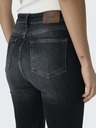 ONLY Schwarze Straight Fit Jeans für Damen ONLY Emily