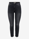 ONLY Schwarze Straight Fit Jeans für Damen ONLY Emily