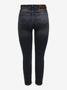 ONLY Schwarze Straight Fit Jeans für Damen ONLY Emily