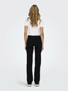 ONLY Schwarze Straight Fit-Jeans für Damen ONLY Blush