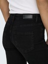 ONLY Schwarze Straight Fit-Jeans für Damen ONLY Blush
