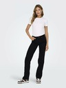 ONLY Schwarze Straight Fit-Jeans für Damen ONLY Blush