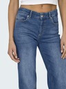ONLY Blaue Straight-Fit-Jeans für Damen ONLY Blush