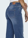 ONLY Blaue Straight-Fit-Jeans für Damen ONLY Blush
