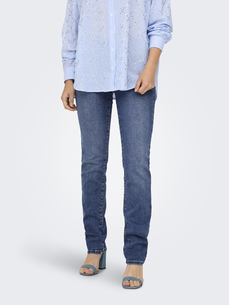ONLY Blaue Slim Fit-Jeans für Damen ONLY Sui