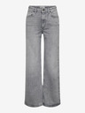 ONLY Hellgraue Damenjeans mit weiter Passform ONLY Juicy