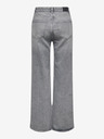 ONLY Hellgraue Damenjeans mit weiter Passform ONLY Juicy