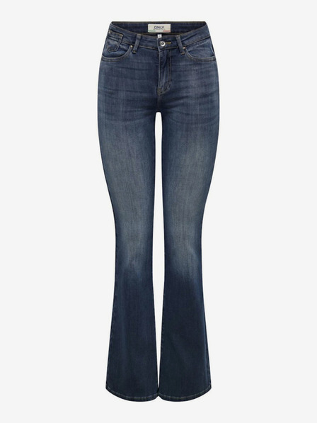 ONLY Dunkelblaue Röhrenjeans für Damen ONLY Blush