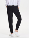 ONLY Schwarze Cropped-Hose mit hoher Taille ONLY Poptrash