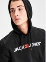 Jack & Jones Schwarzer Jack & Jones Corp Kapuzenpullover mit Druck