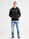 Jack & Jones Schwarzer Jack & Jones Corp Kapuzenpullover mit Druck