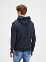 Jack & Jones Dunkelblau bedruckter Kapuzenpullover Jack & Jones Corp