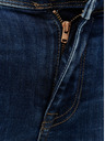ONLY Blaue Skinny-Fit-Jeans mit Ripstop-Effekt ONLY