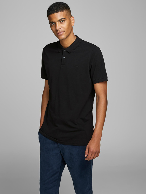 Jack & Jones Schwarzes Poloshirt Jack & Jones