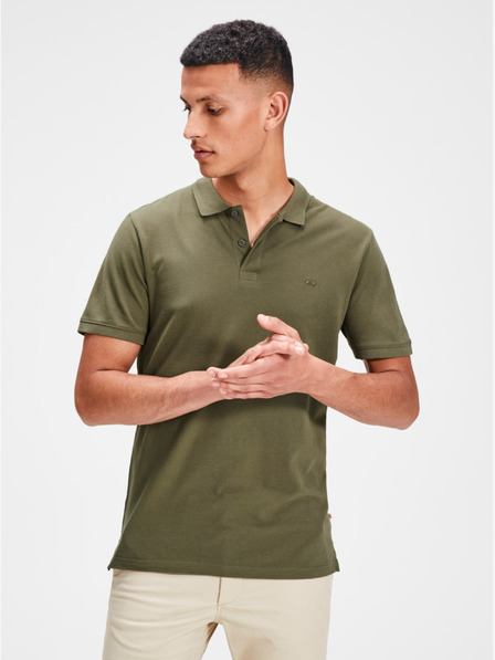 Jack & Jones Khaki-Poloshirt Jack & Jones