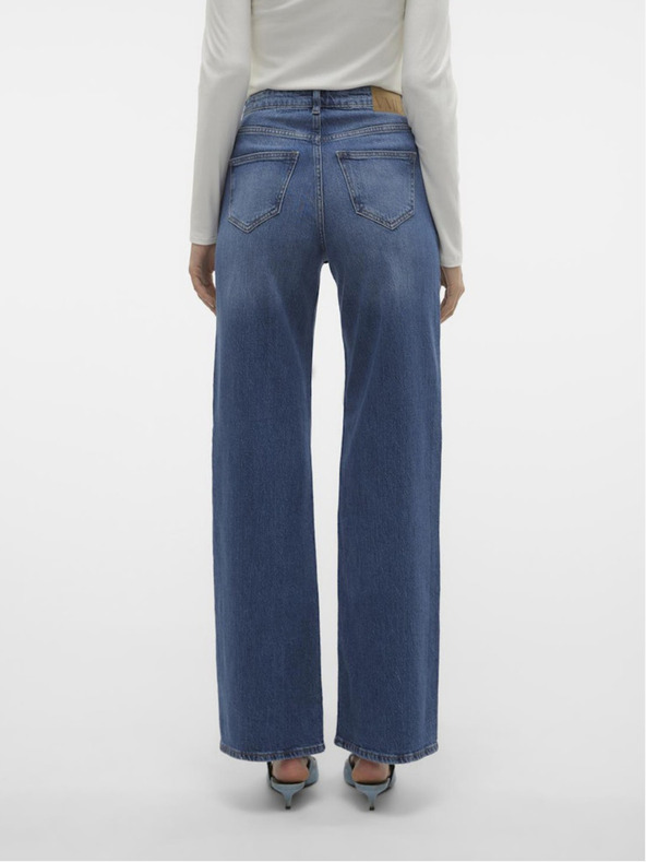 Vero Moda Blaue Damenjeans mit weiter Passform Vero Moda Tessa