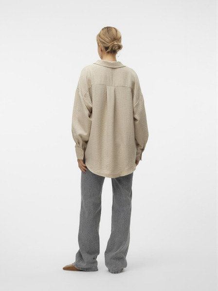 Vero Moda Beige Damenhemd Vero Moda Melaney