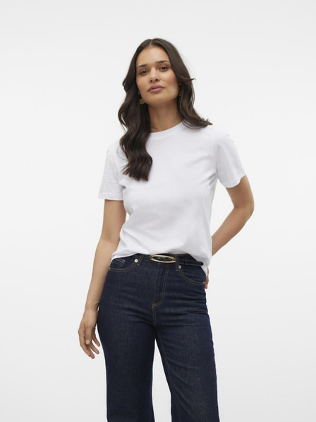 Vero Moda Weißes Damenhemd Vero Moda Paulina