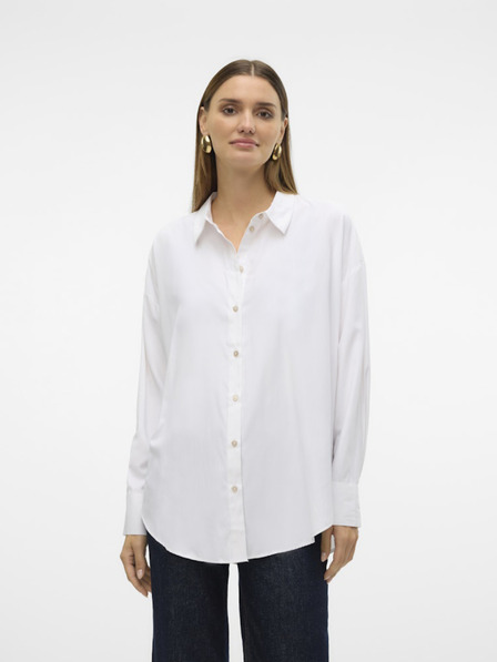 Vero Moda Weißes Damenhemd Vero Moda Nora