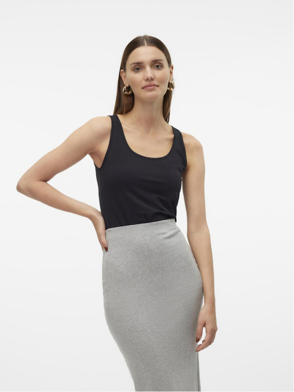 Vero Moda Schwarzes Vero Moda Lulu Damen-Tanktop