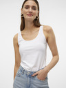 Vero Moda Weißes Vero Moda Lulu Damen-Tank-Top