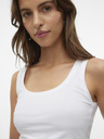 Vero Moda Weißes Vero Moda Lulu Damen-Tank-Top