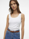 Vero Moda Weißes Vero Moda Lulu Damen-Tank-Top