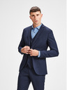 Jack & Jones Jack & Jones Laris dunkelblaue Anzugjacke aus Wollmischung