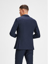 Jack & Jones Jack & Jones Laris dunkelblaue Anzugjacke aus Wollmischung