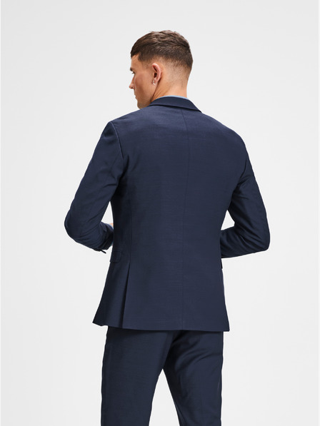 Jack & Jones Jack & Jones Laris dunkelblaue Anzugjacke aus Wollmischung
