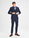 Jack & Jones Jack & Jones Laris dunkelblaue Anzugjacke aus Wollmischung
