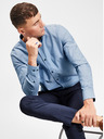 Jack & Jones Jack & Jones Laris dunkelblaue Anzughose aus Wollmischgewebe