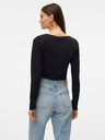Vero Moda Schwarzes Vero Moda Lulu-T-Shirt für Frauen