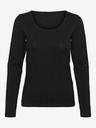 Vero Moda Schwarzes Vero Moda Lulu-T-Shirt für Frauen