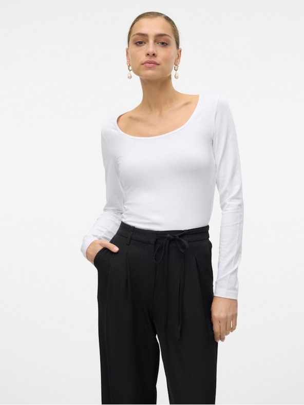 Vero Moda Weißes Damen-T-Shirt Vero Moda Lulu