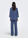 ONLY Blaues Damen-Denim-Shirt ONLY Grace