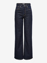 ONLY Dunkelblaue Damenjeans mit weitem Bein ONLY Juicy