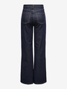 ONLY Dunkelblaue Damenjeans mit weitem Bein ONLY Juicy