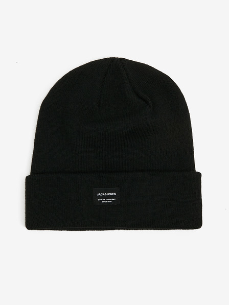 Jack & Jones Schwarze Strick-Wintermütze Jack & Jones DNA